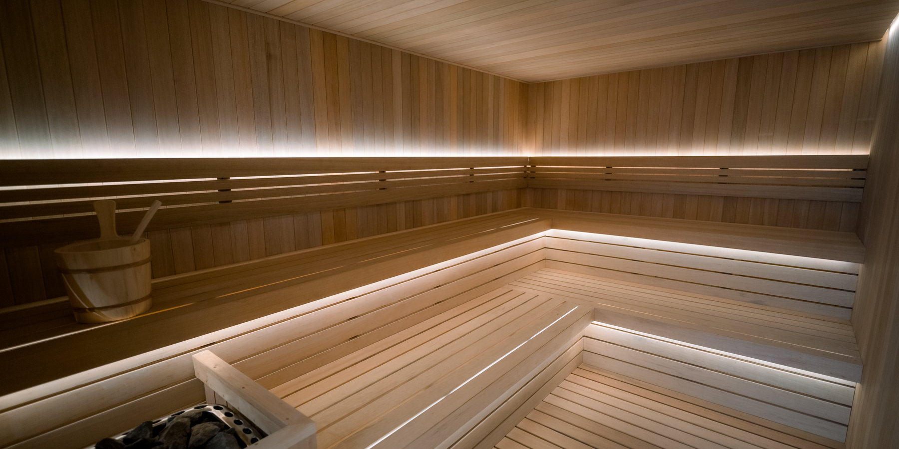 The sauna at MOJO Bali